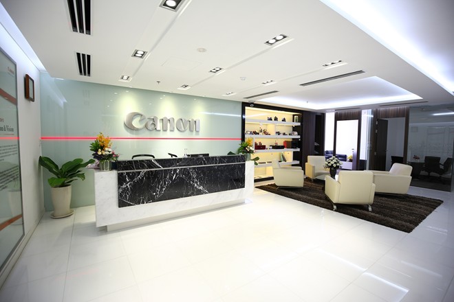 Cận cảnh văn phòng của Canon Marketing Việt Nam