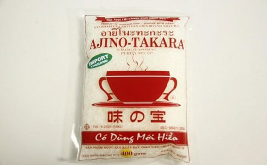 Dừng lưu thông và thu hồi sản phẩm bột ngọt hiệu Ajino Takara