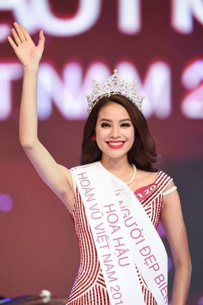 Phạm Thị Hương- tân Hoa hậu Hoàn vũ 2015 là ai?