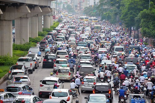 Đề xuất cấm xe máy ngoại tỉnh vào nội thành Hà Nội